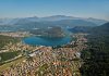 Luftaufnahme Kanton Tessin/Ponte Tresa - Foto Ponte Tresa 9227